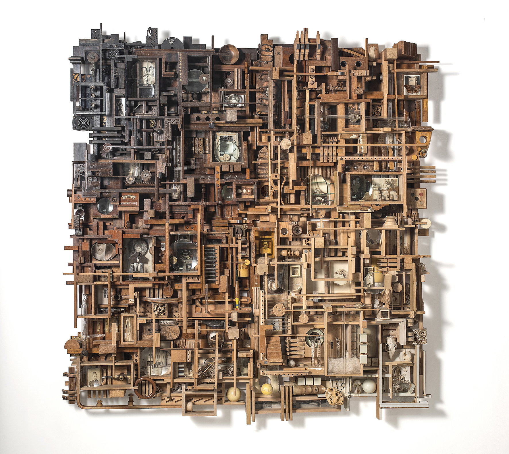 Wood and Mixed Media